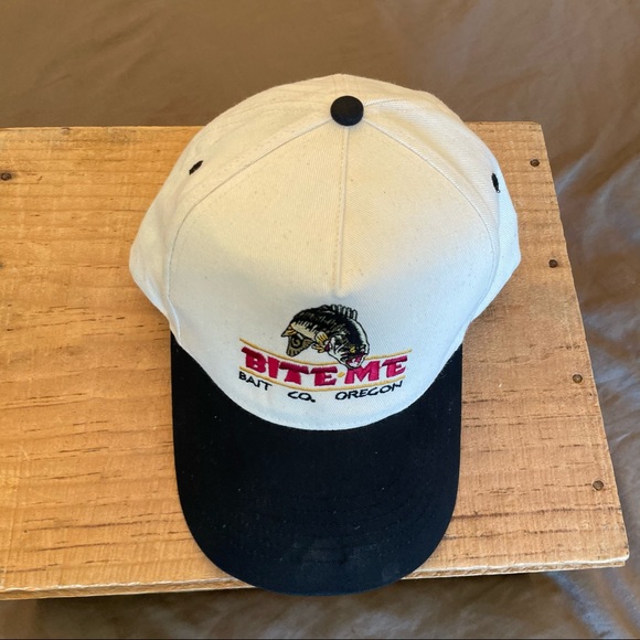 Bite Me Bait Co. Hat: A must-have accessory for anglers! - TODES