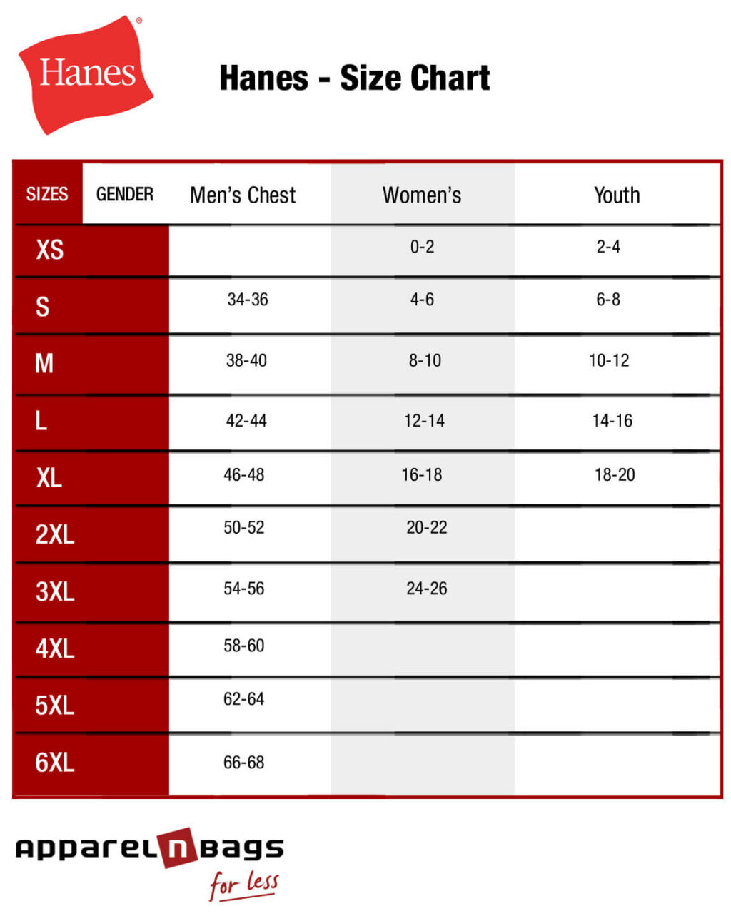 Find Your Perfect Fit with Hanes Sweatshirt Size Chart TODES